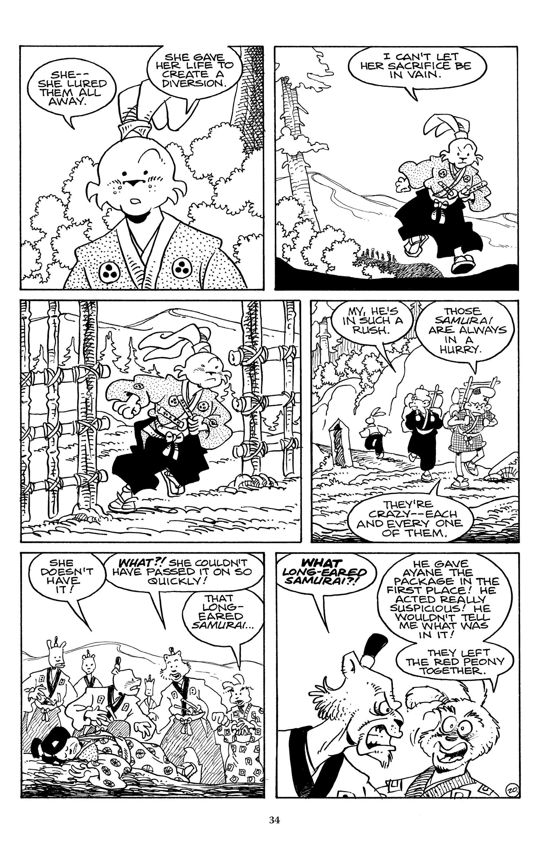 Read online The Usagi Yojimbo Saga (2021) comic -  Issue # TPB 5 (Part 1) - 34
