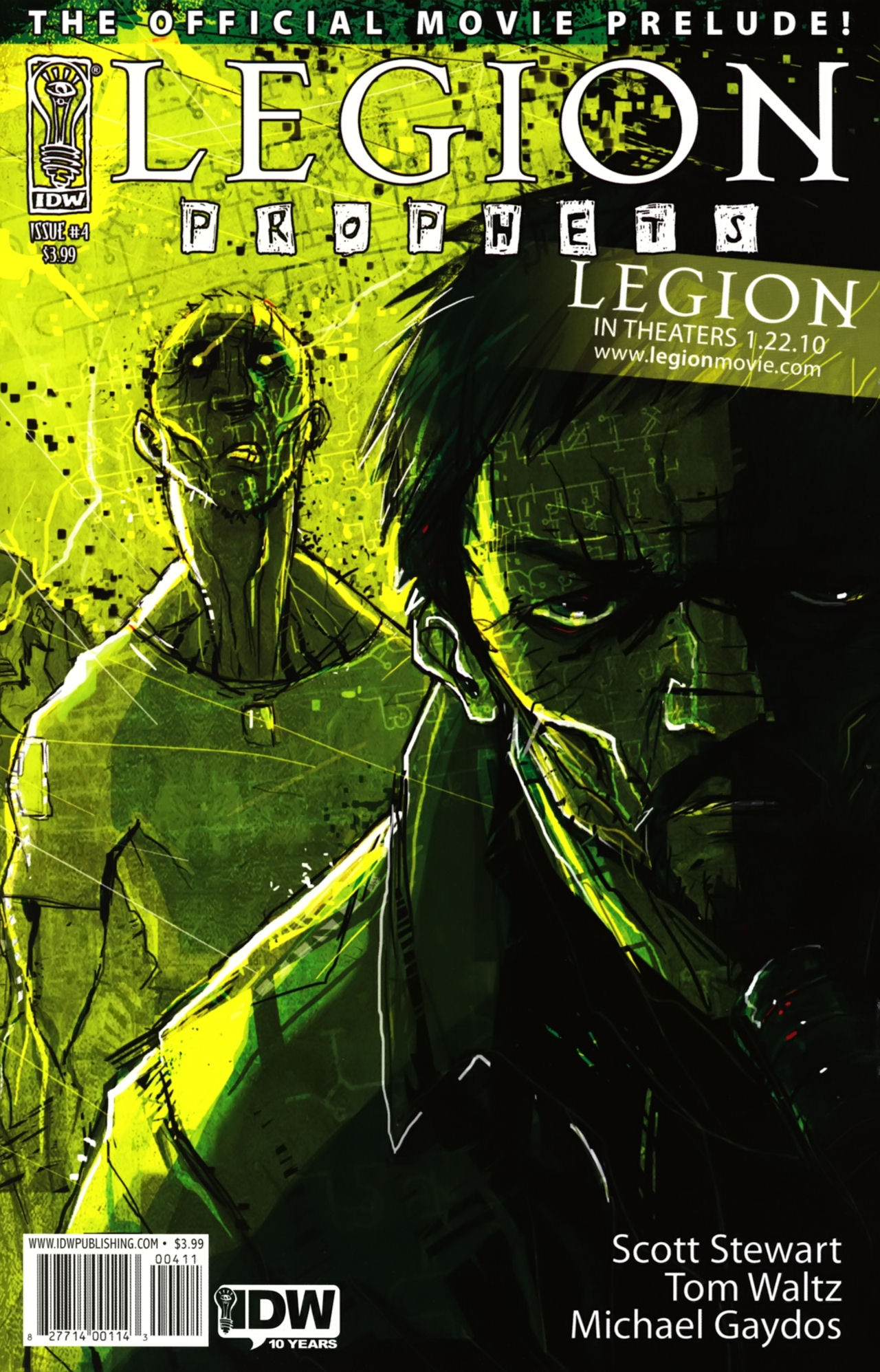 Read online Legion: Prophets comic -  Issue #4 - 1