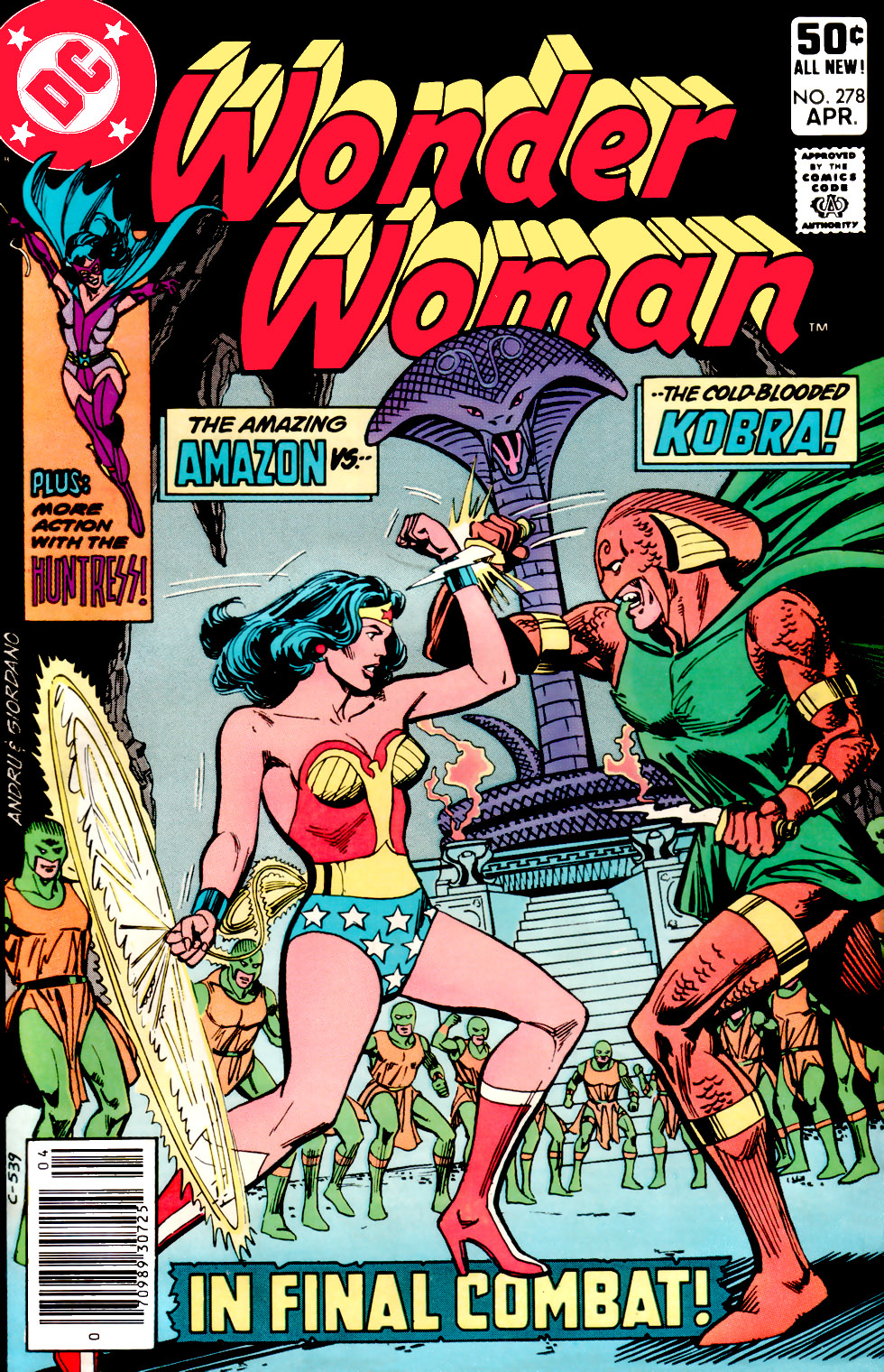 Read online Wonder Woman (1942) comic -  Issue #278 - 1