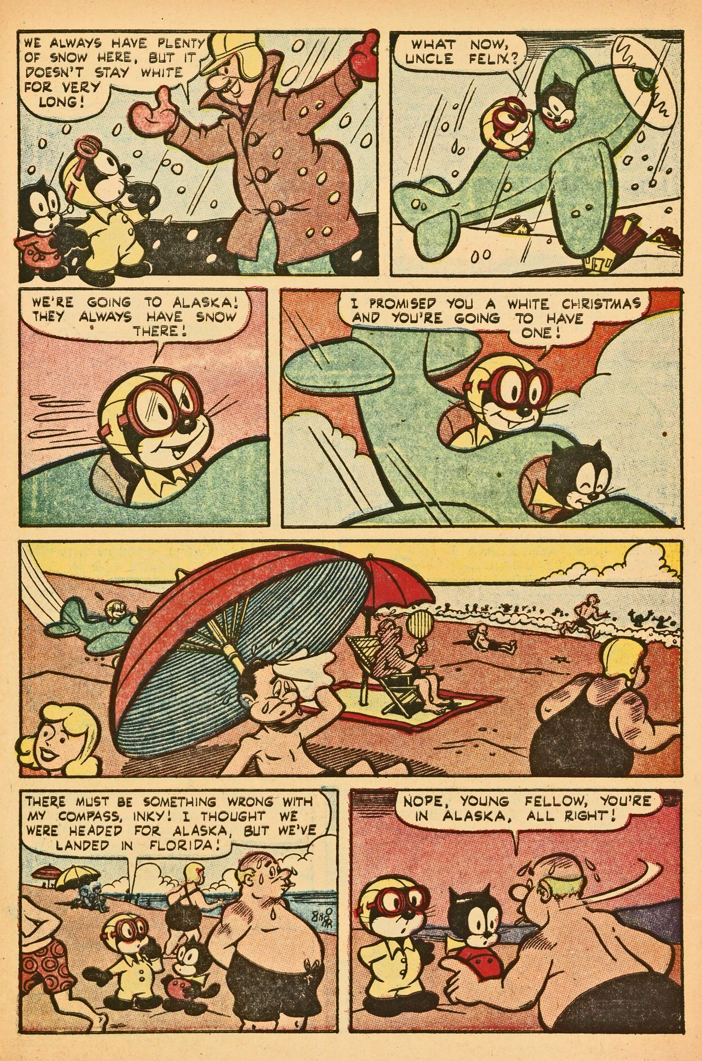 Read online Felix the Cat (1951) comic -  Issue #38 - 27