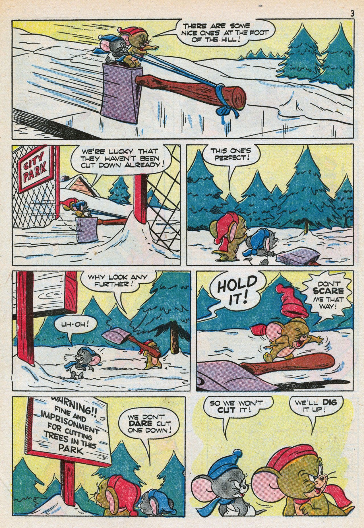 Read online M.G.M.'s Tom and Jerry's Winter Fun comic -  Issue #3 - 6