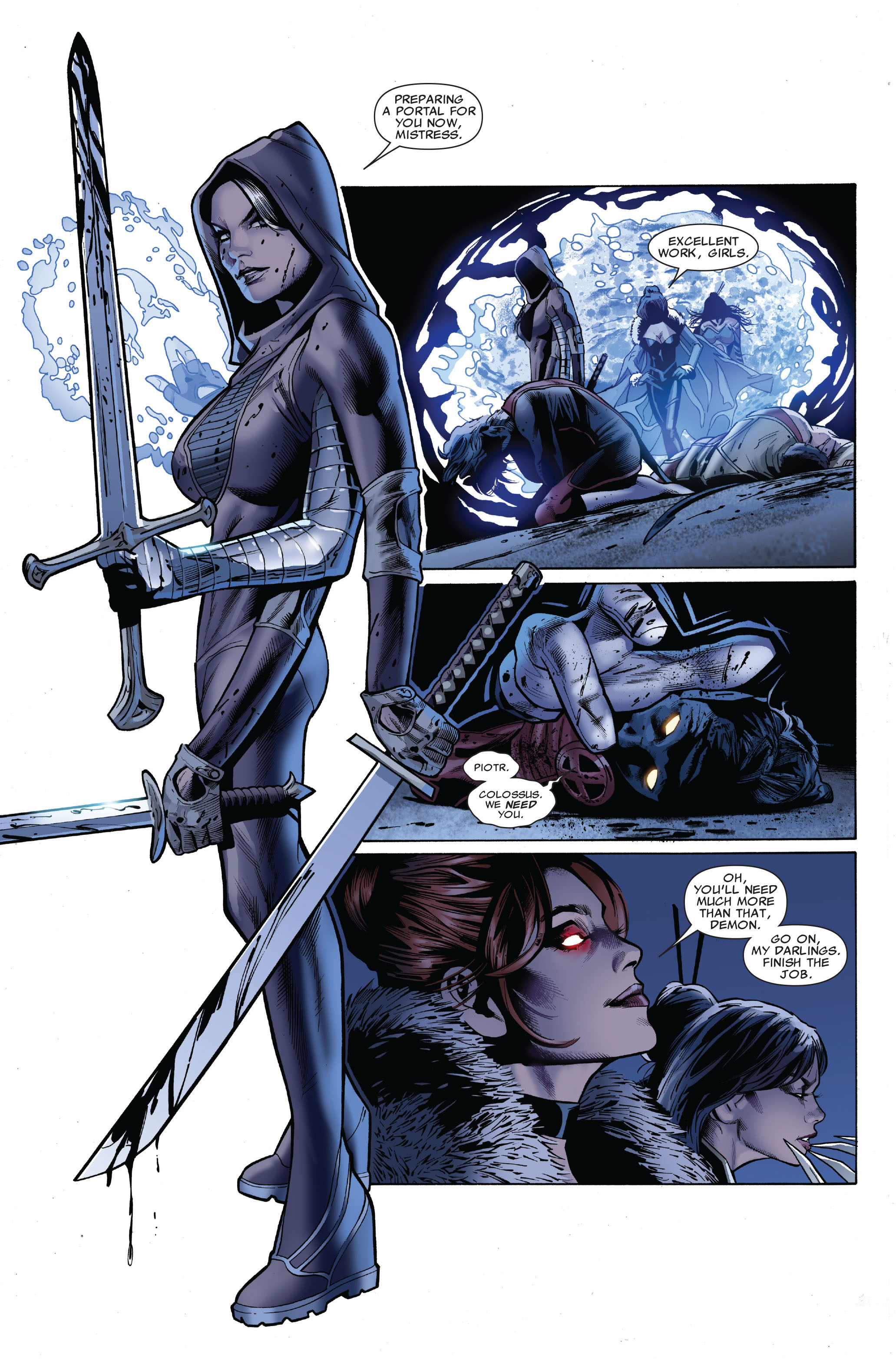 Read online Uncanny X-Men: Sisterhood comic -  Issue # TPB - 49