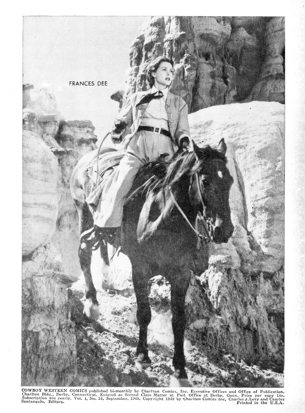 Read online Cowboy Western Comics (1948) comic -  Issue #24 - 2