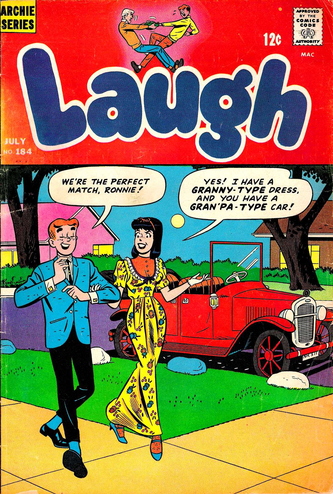 Read online Laugh (Comics) comic -  Issue #184 - 1