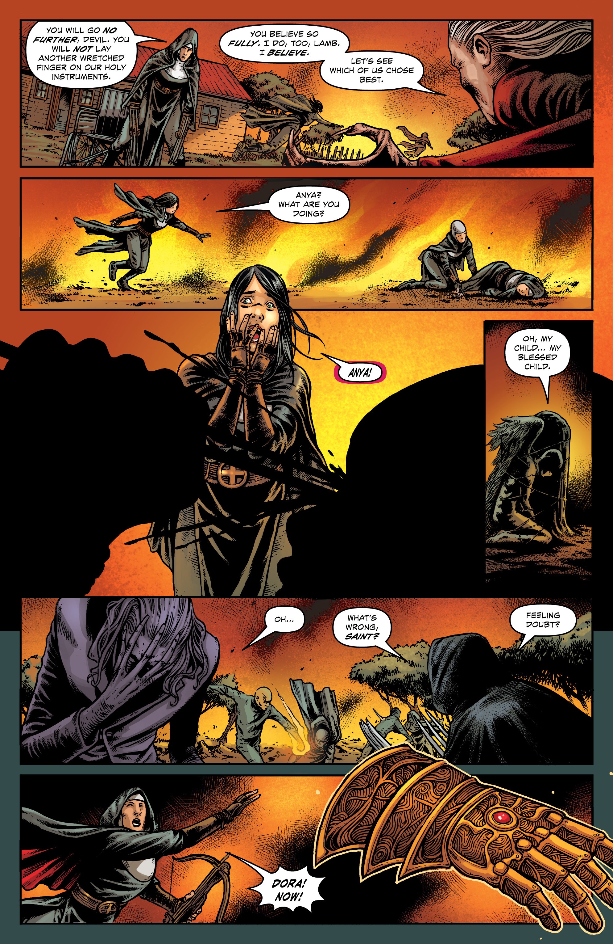Read online Warrior Nun: Dora comic -  Issue #3 - 18