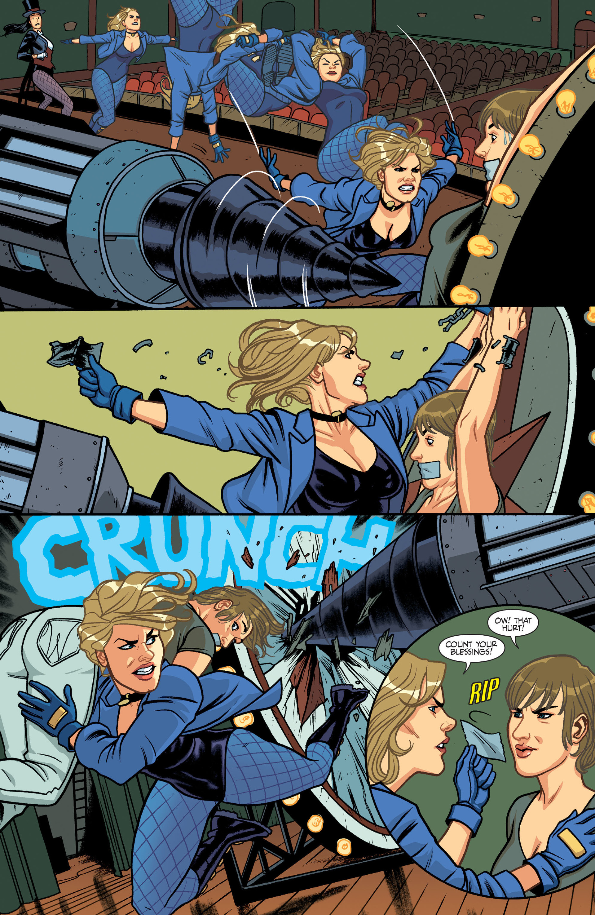 Read online Black Canary and Zatanna: Bloodspell comic -  Issue # Full - 95