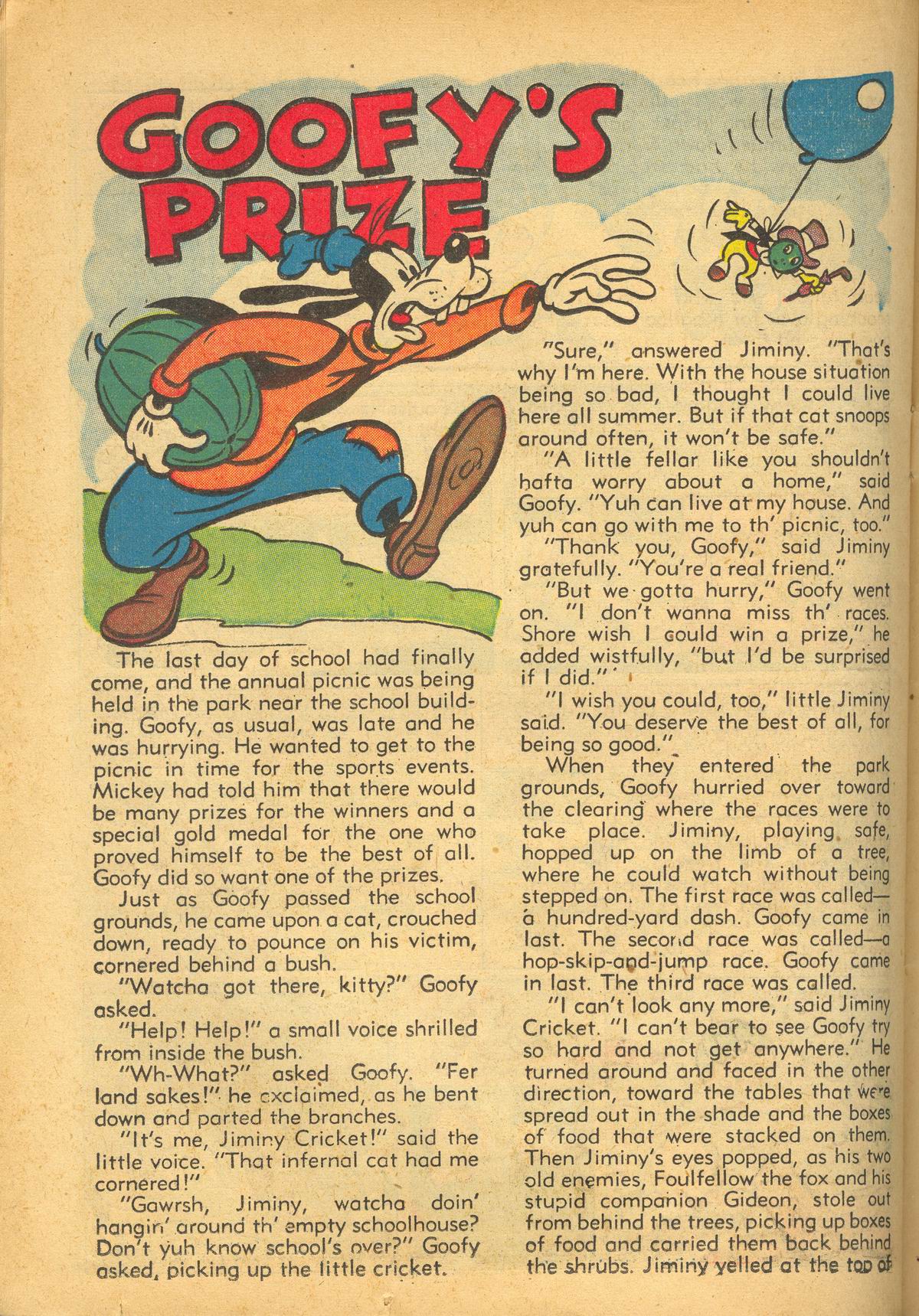 Read online Walt Disney's Comics and Stories comic -  Issue #94 - 34