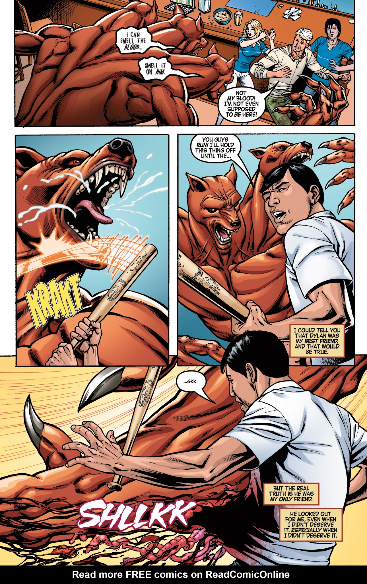Read online Demi-God comic -  Issue #1 - 16