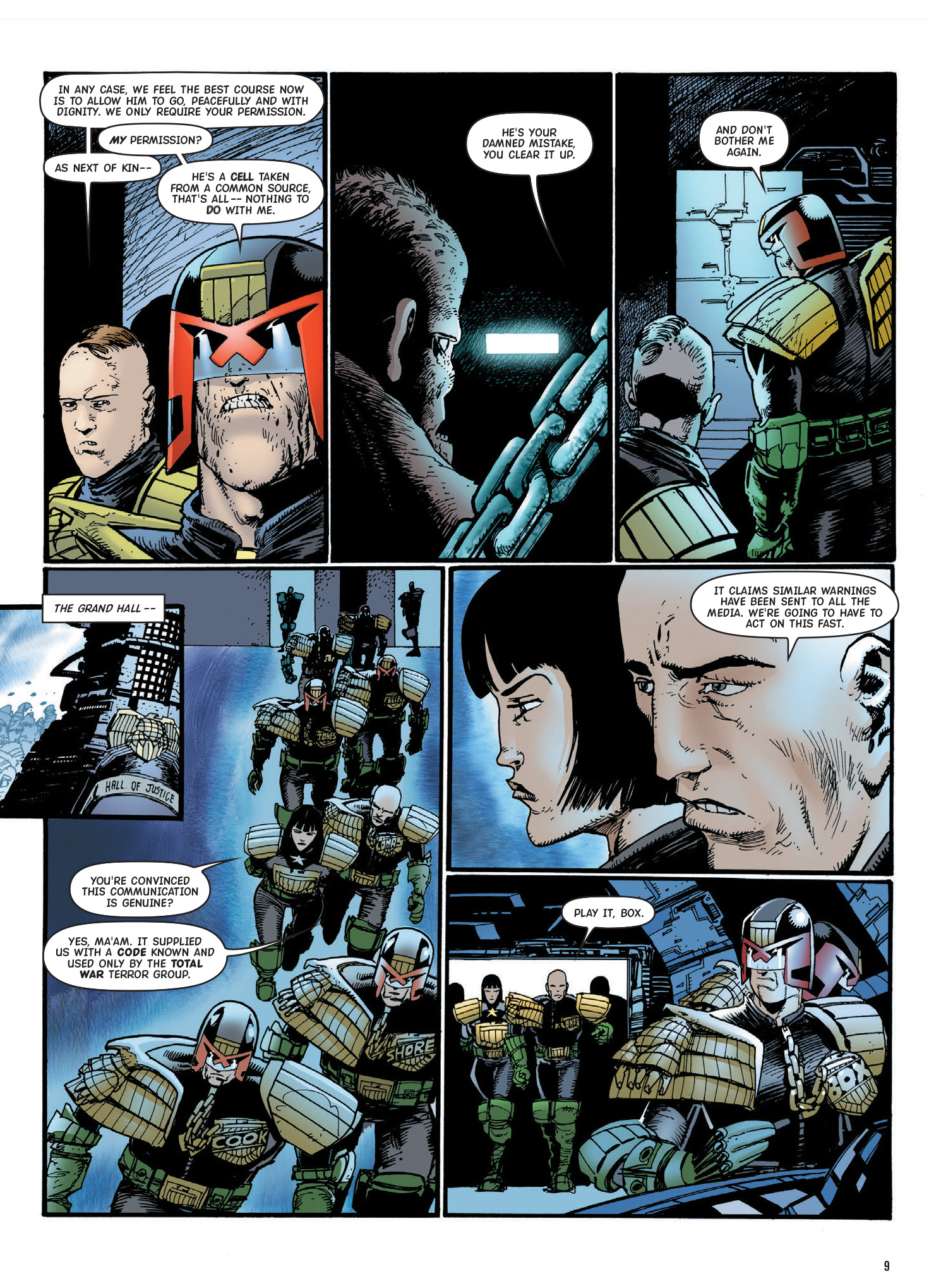 Read online Judge Dredd: The Complete Case Files comic -  Issue # TPB 40 (Part 1) - 10