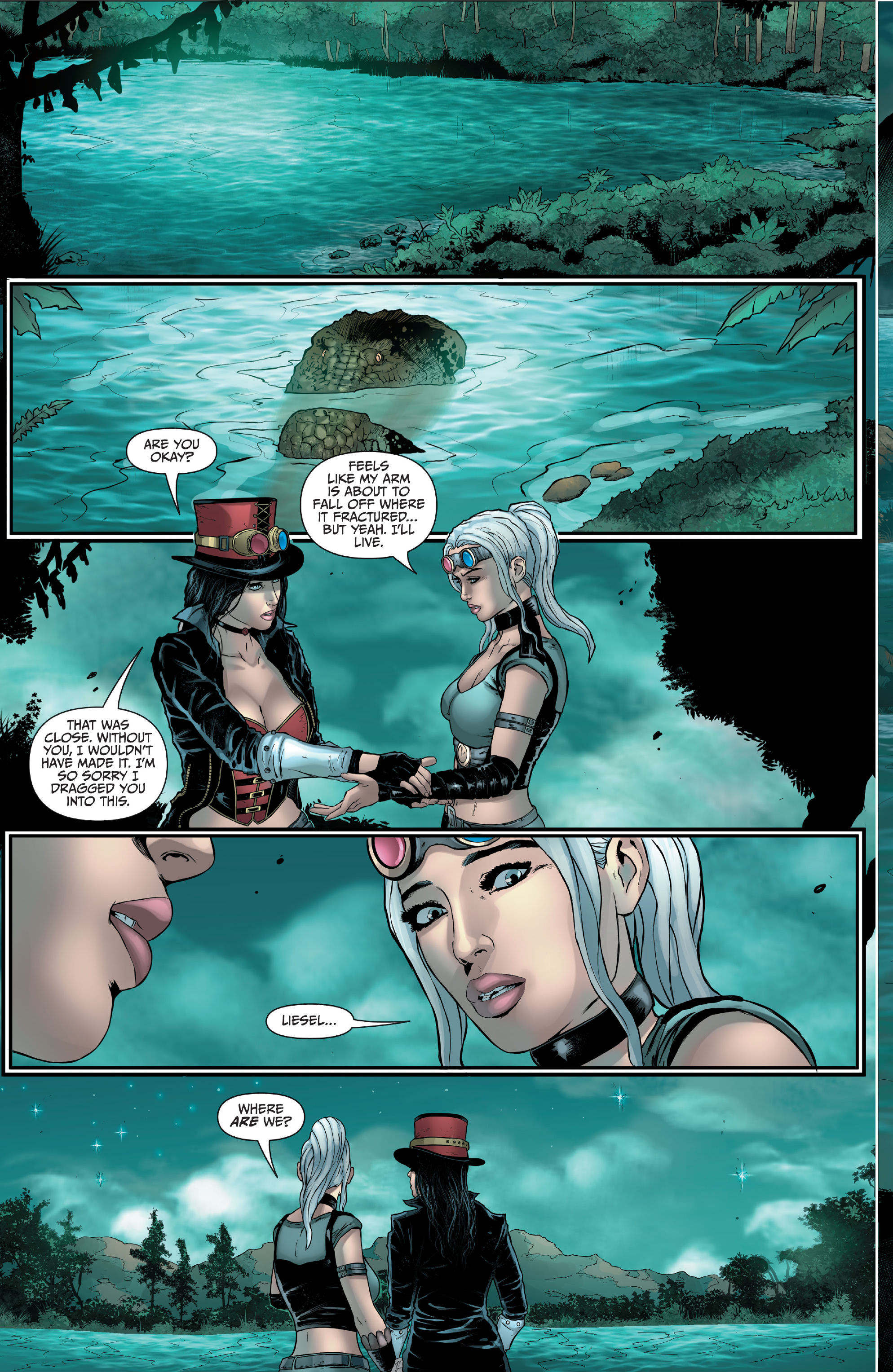 Read online Van Helsing Annual: Sins of the Father comic -  Issue # Full - 64