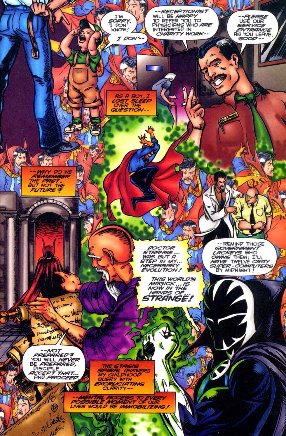 Read online Doctor Strange: Sorcerer Supreme comic -  Issue #60 - 14