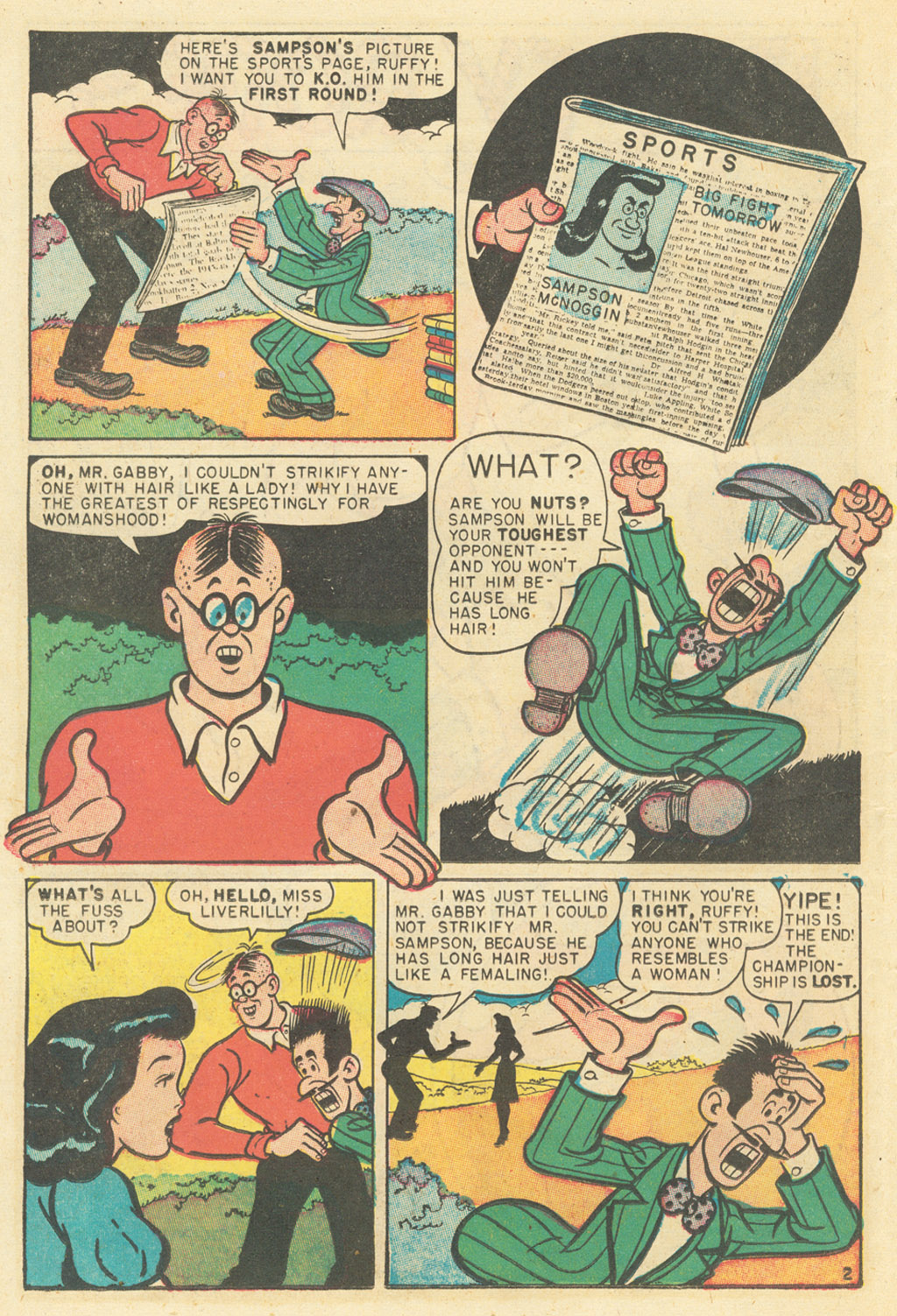 Read online Margie Comics comic -  Issue #38 - 34