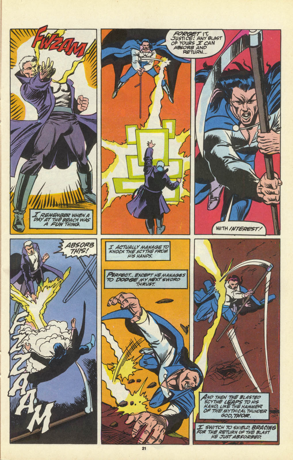 Read online Justice (1986) comic -  Issue #32 - 23