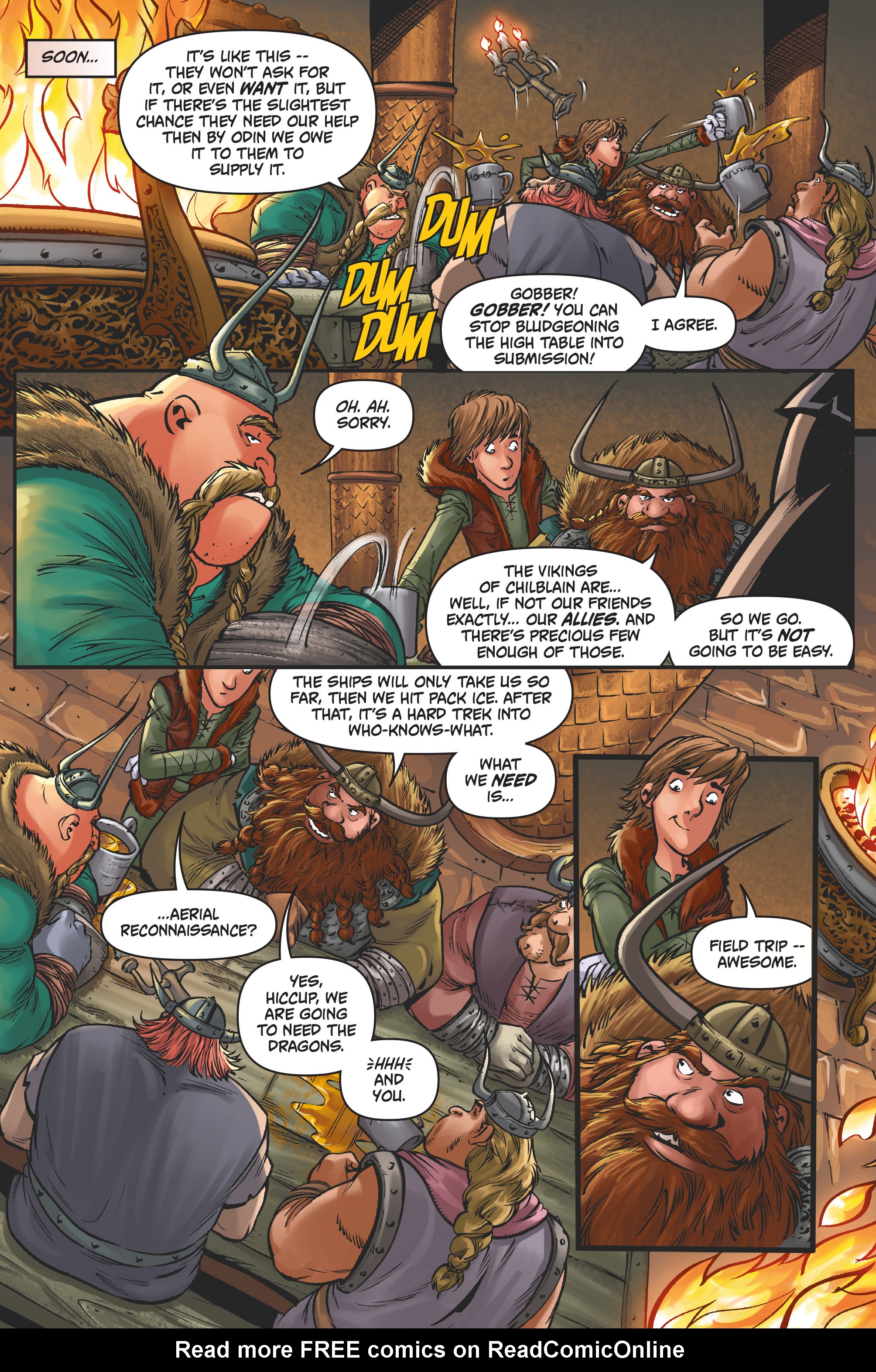 Read online DreamWorks Dragons: Defenders of Berk Collection: Fire & Ice comic -  Issue # TPB - 65