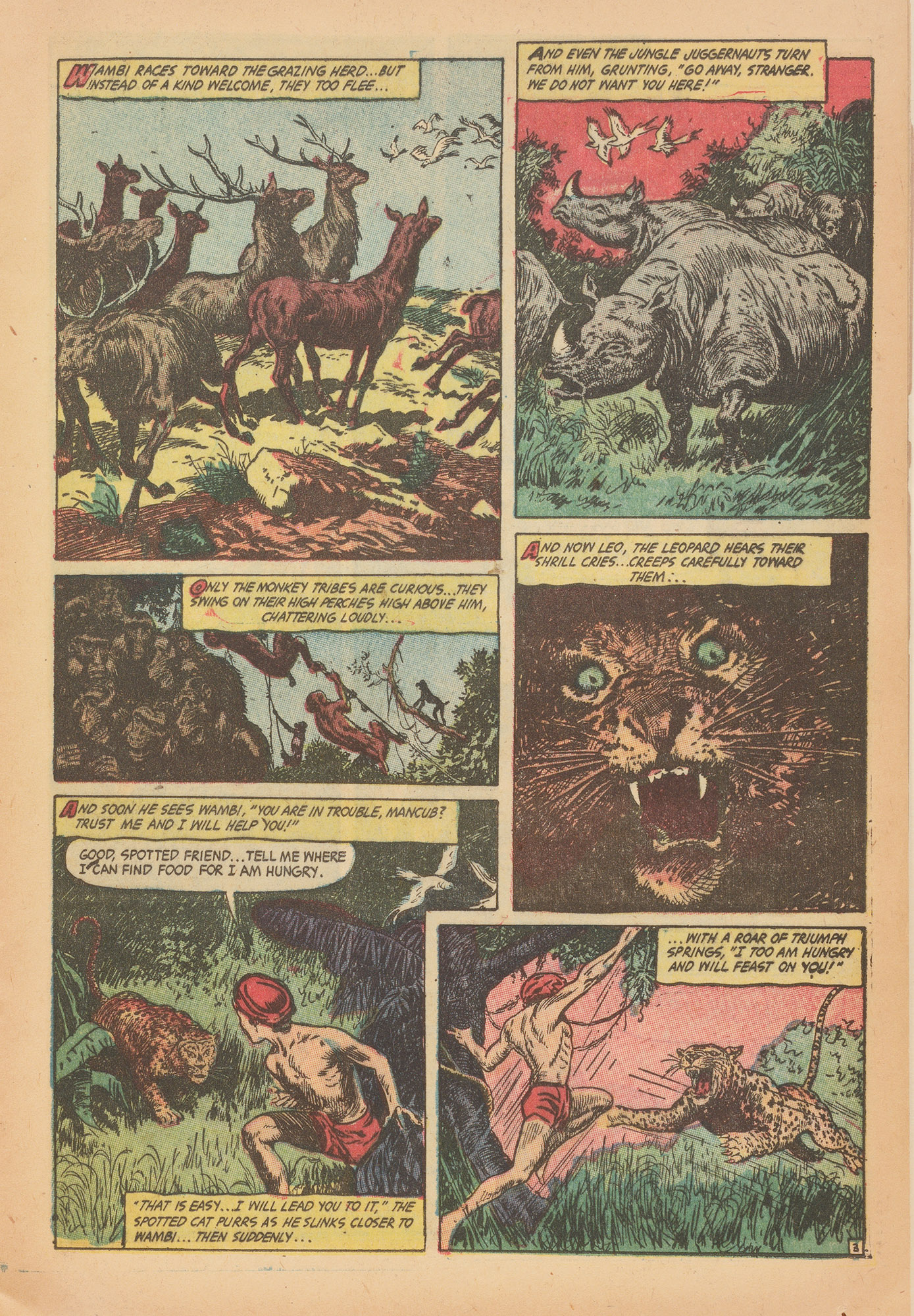 Read online Wambi Jungle Boy comic -  Issue #18 - 13