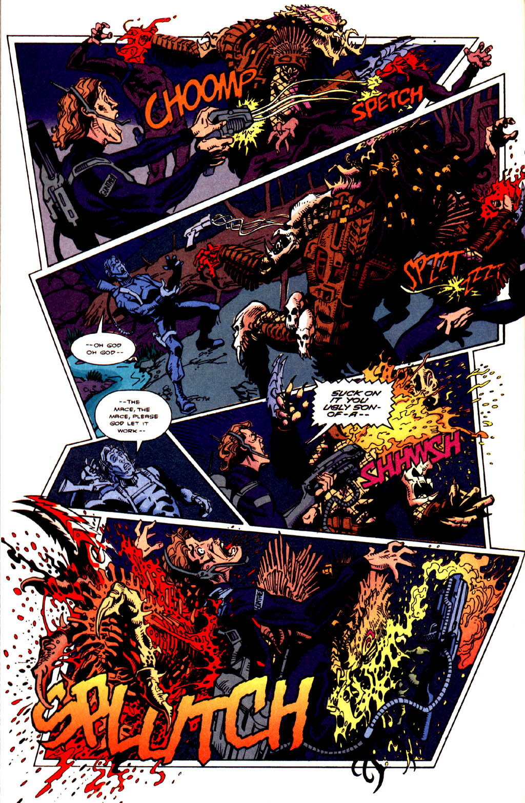 Predator Bad Blood Issue 2 | Viewcomic reading comics ...