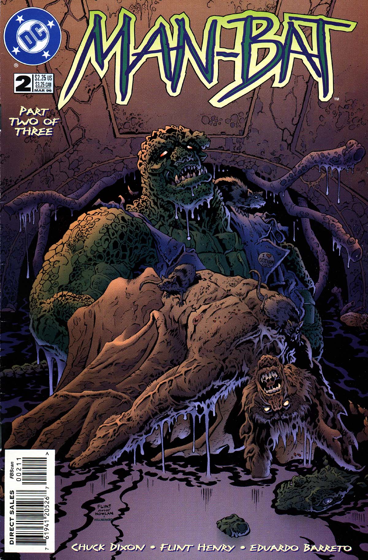 Read online Man-Bat (1996) comic -  Issue #2 - 1