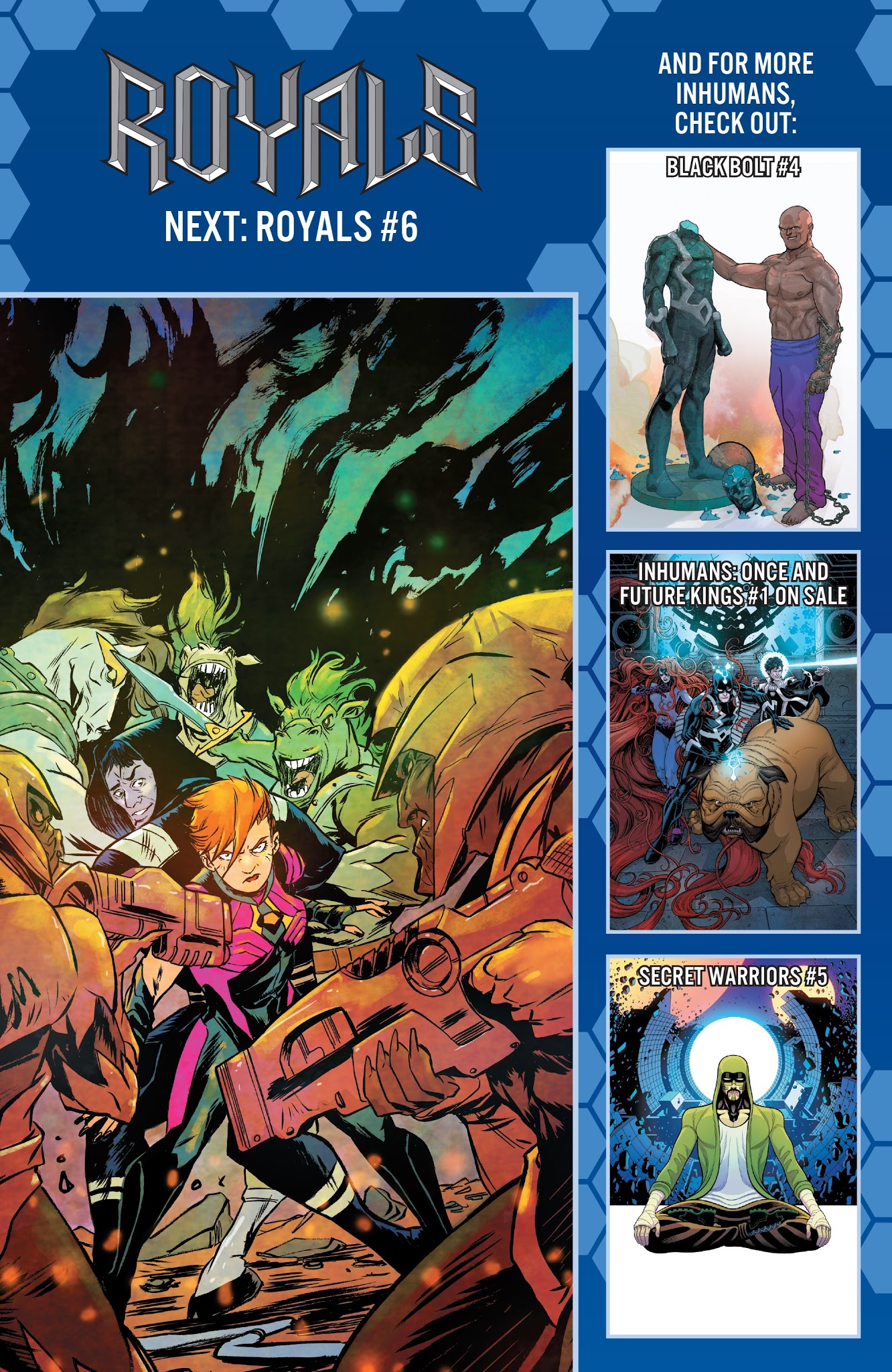 Read online Royals comic -  Issue #5 - 23