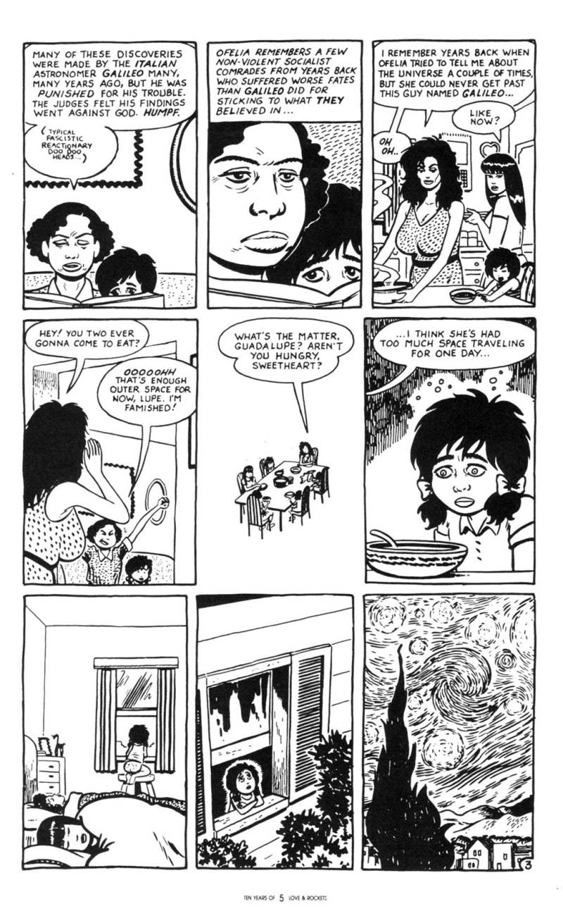 Read online Ten Years of Love and Rockets comic -  Issue # Full - 5