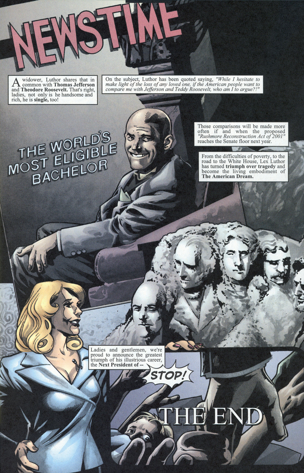 Read online Superman: President Lex comic -  Issue # TPB - 145