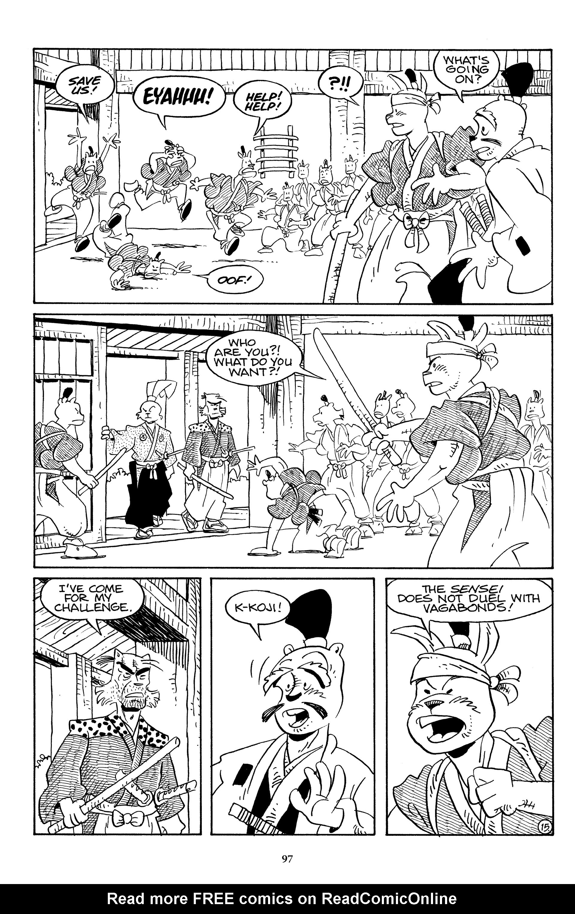 Read online The Usagi Yojimbo Saga (2021) comic -  Issue # TPB 4 (Part 1) - 96