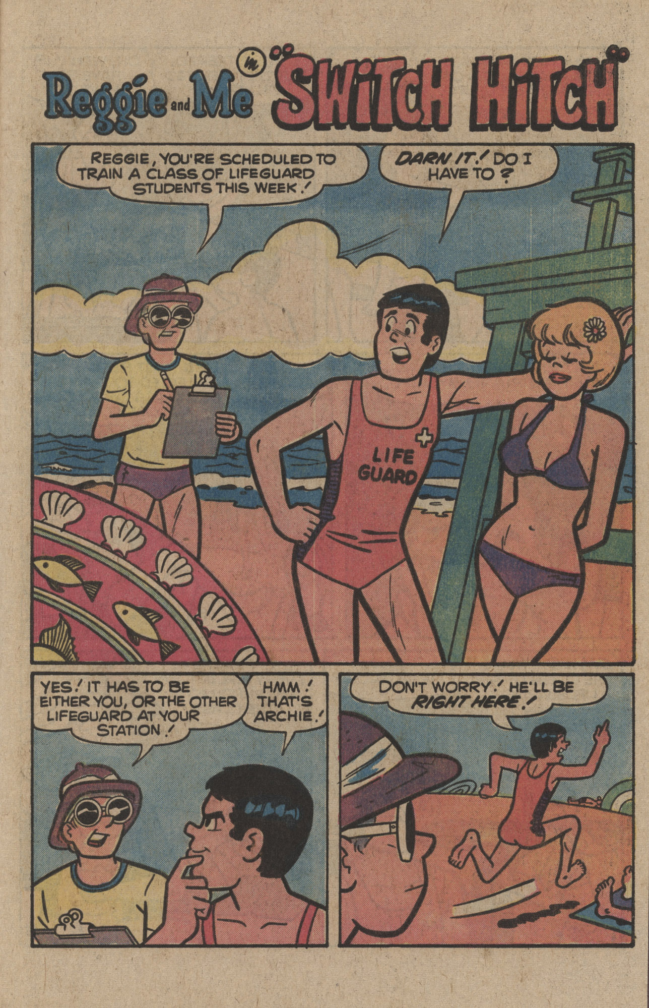 Read online Reggie and Me (1966) comic -  Issue #100 - 29