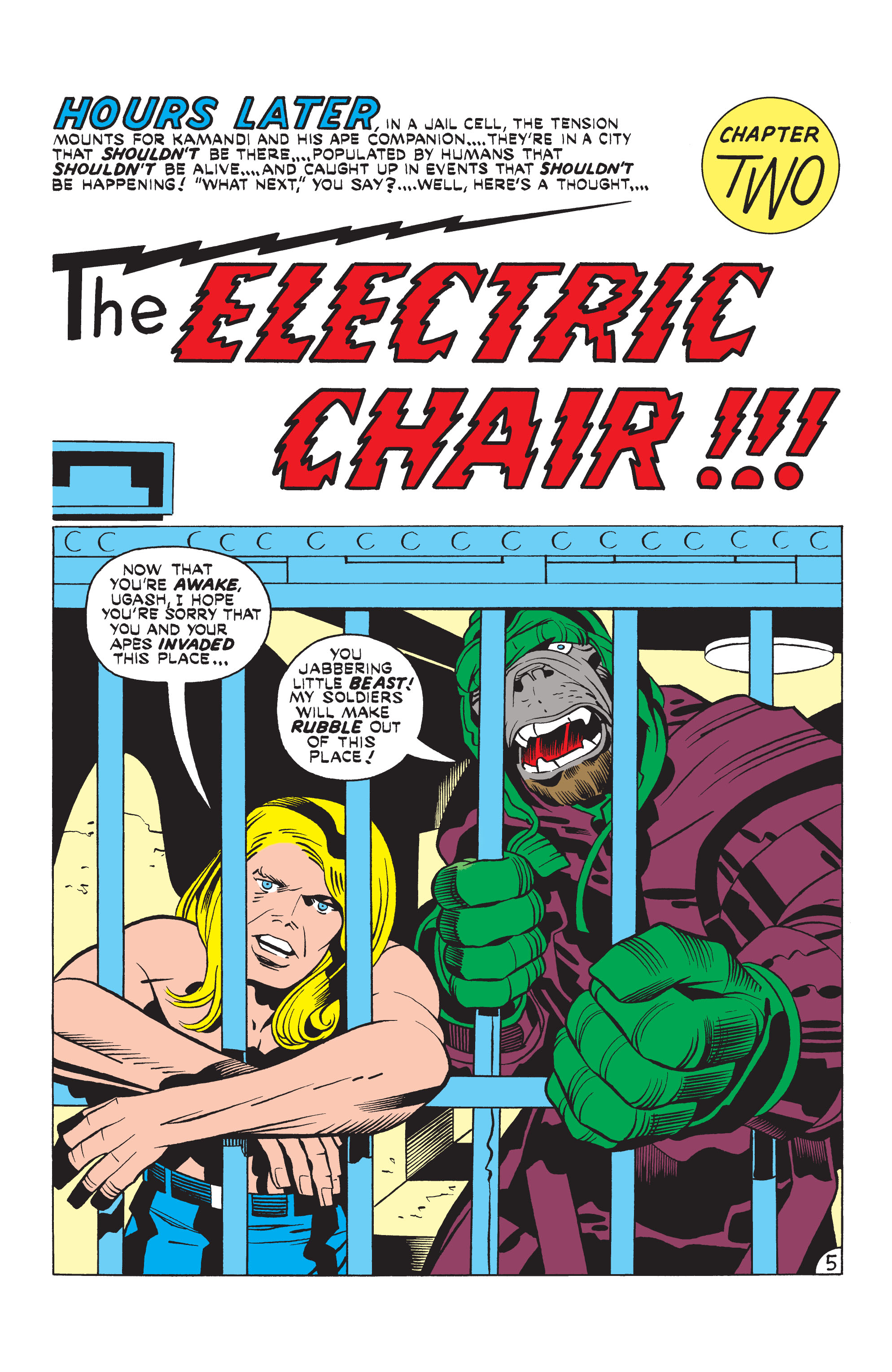 Read online Kamandi, The Last Boy On Earth comic -  Issue #20 - 5