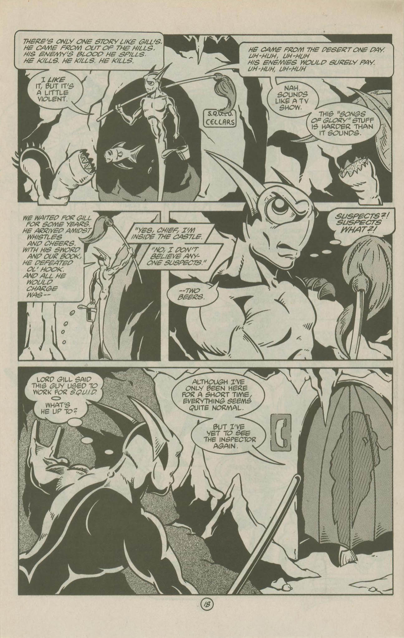 Read online The Fish Police comic -  Issue #23 - 20