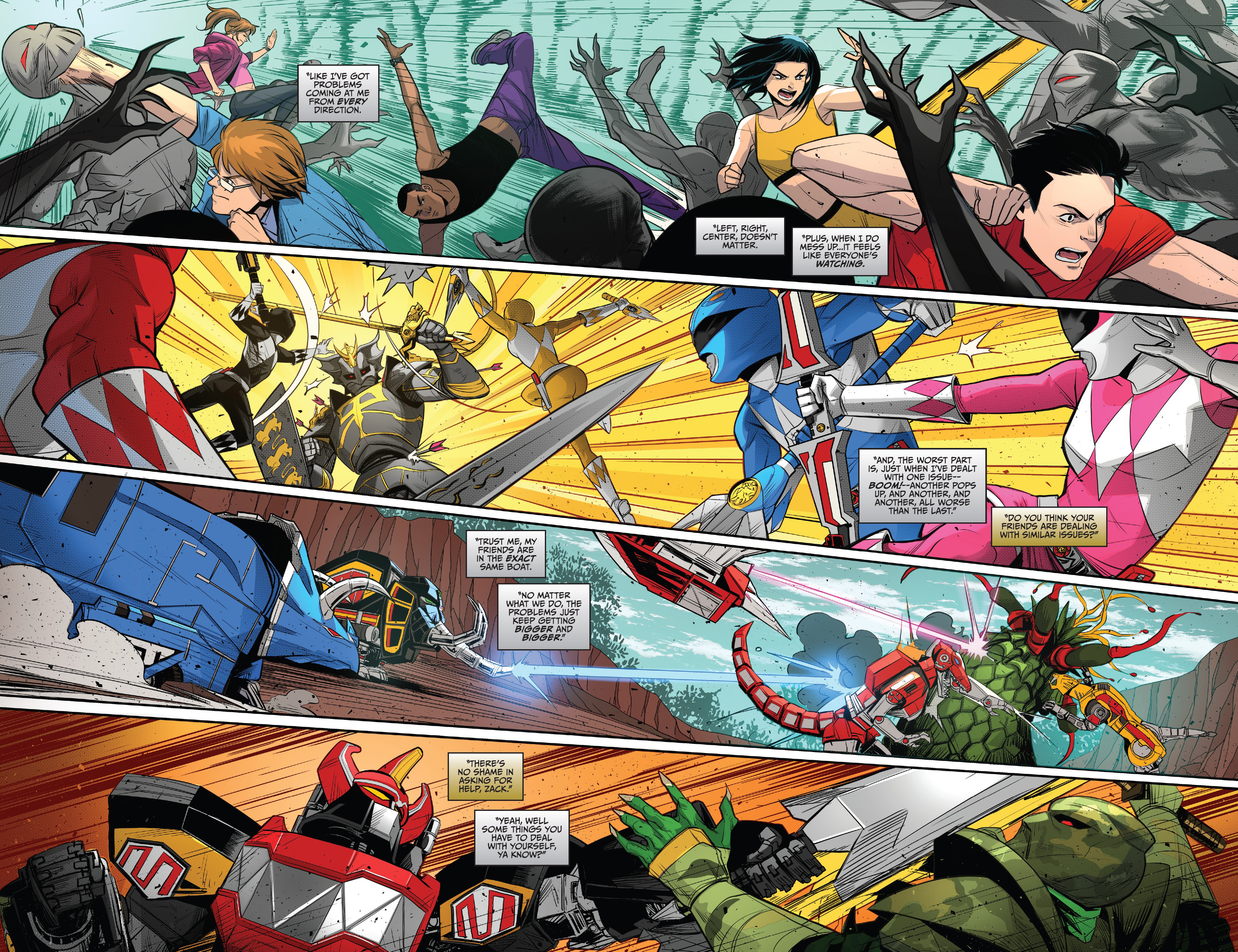 Read online Saban's Go Go Power Rangers comic -  Issue #17 - 8