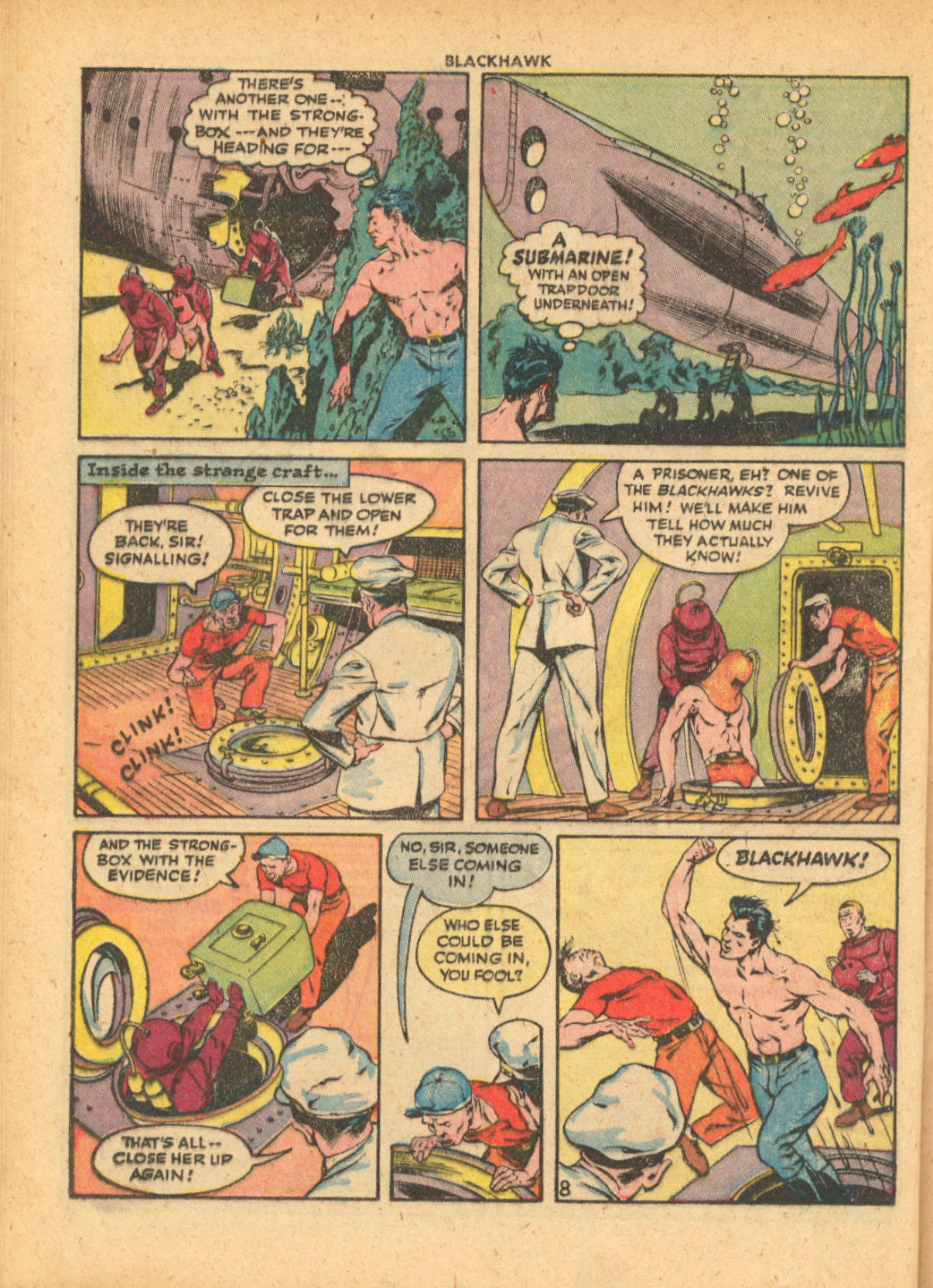 Read online Blackhawk (1957) comic -  Issue #10 - 22