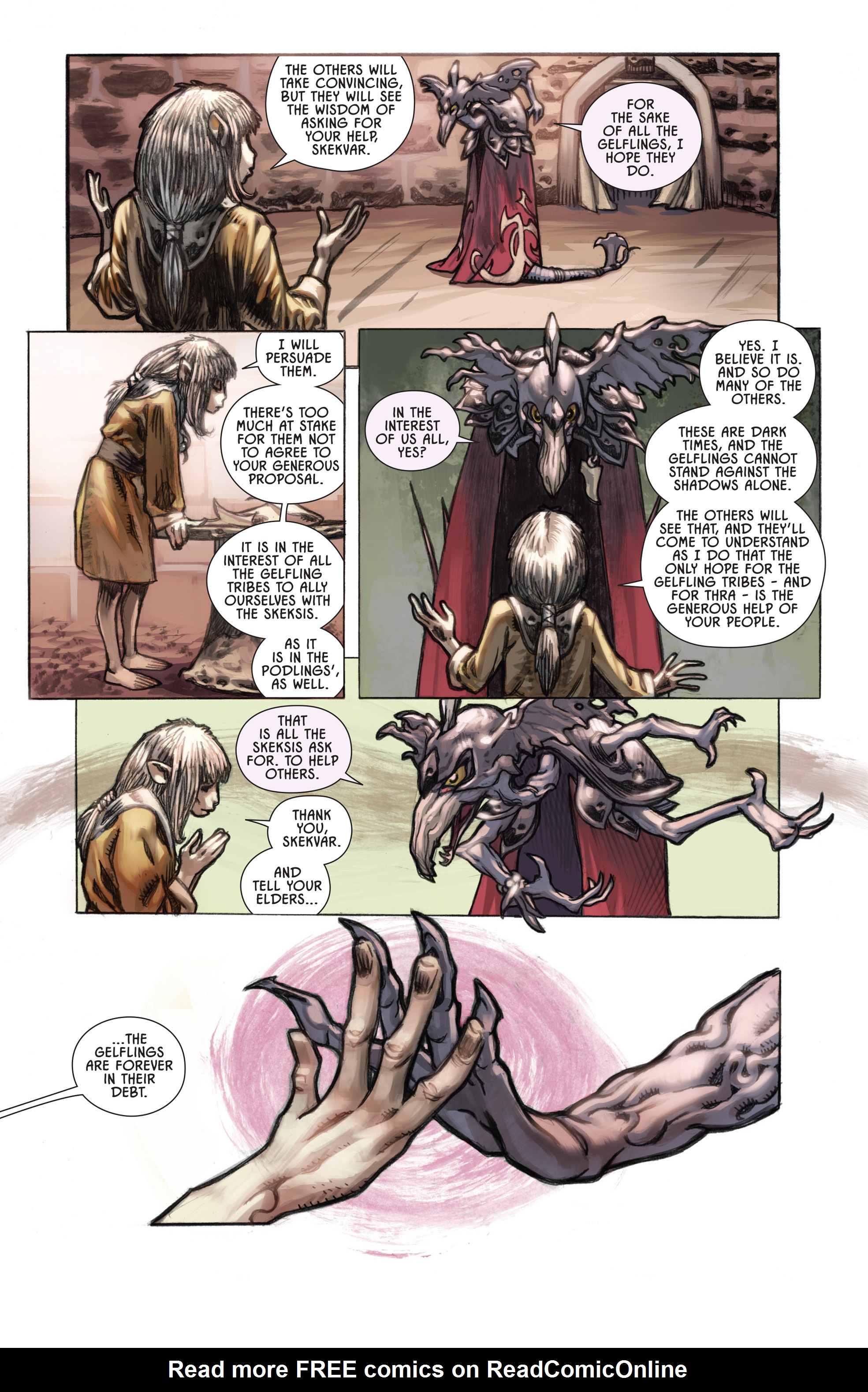 Read online The Dark Crystal: Creation Myths comic -  Issue # TPB 3 - 29