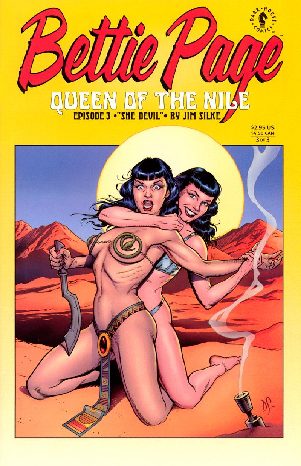 Read online Bettie Page: Queen of the Nile comic -  Issue #3 - 1