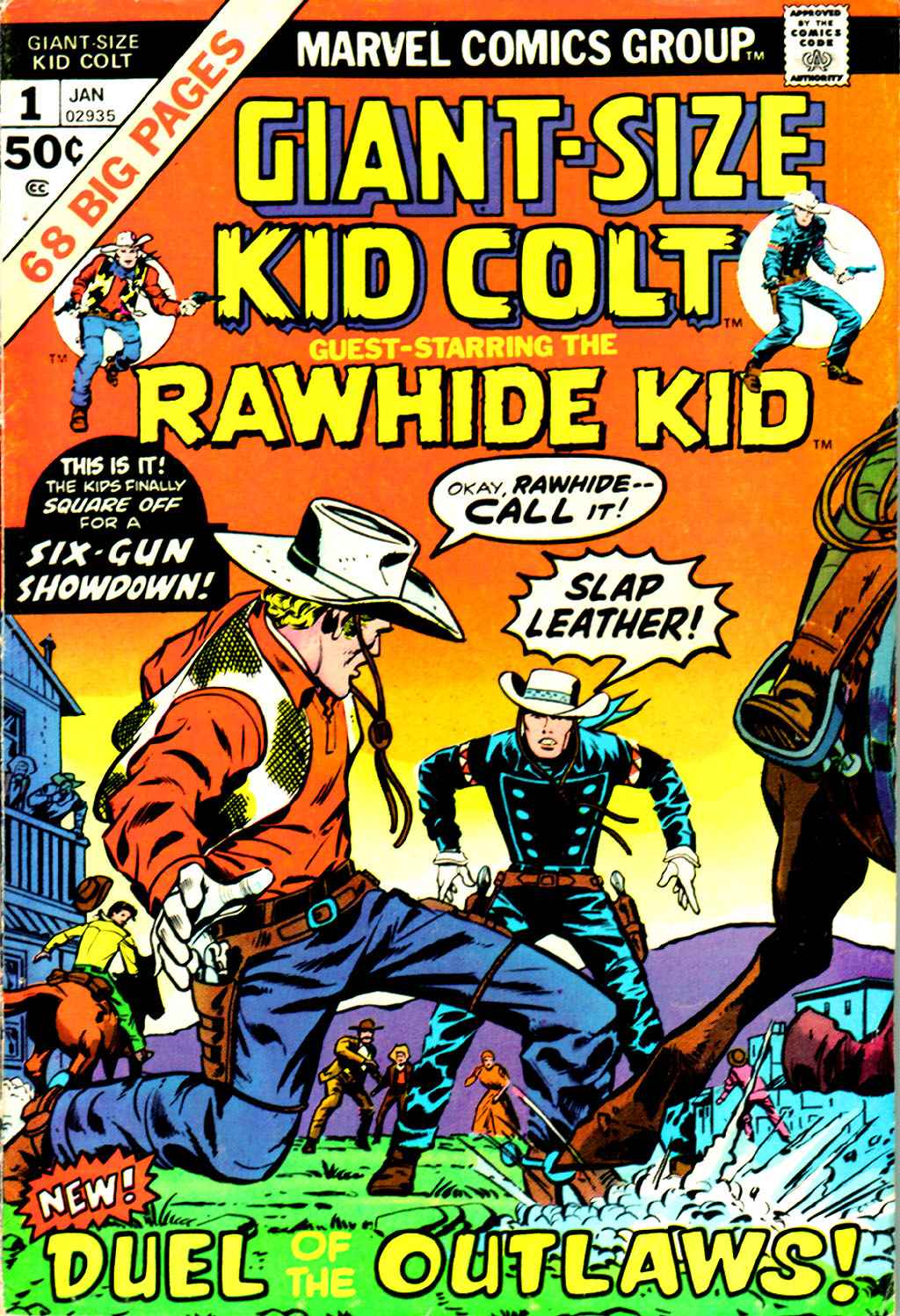 Read online Giant-Size Kid Colt comic -  Issue #1 - 1
