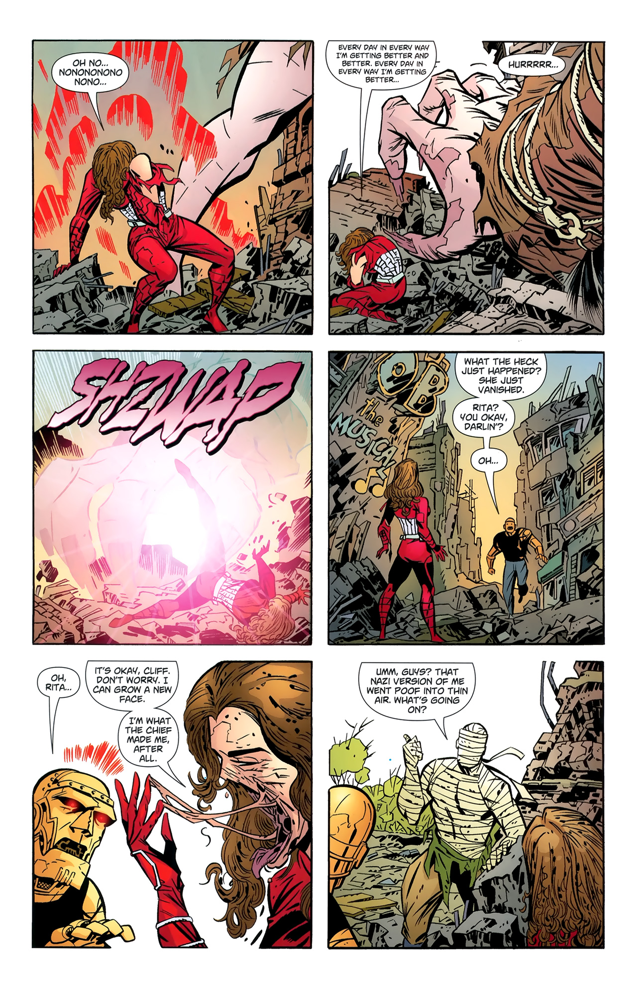 Read online Doom Patrol (2009) comic -  Issue #16 - 17