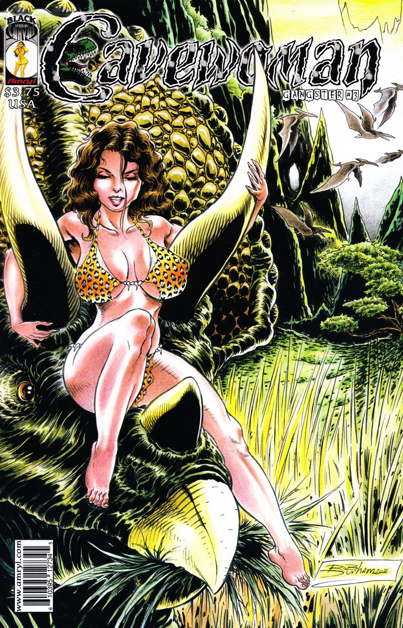 Read online Cavewoman: Gangster comic -  Issue #3 - 1