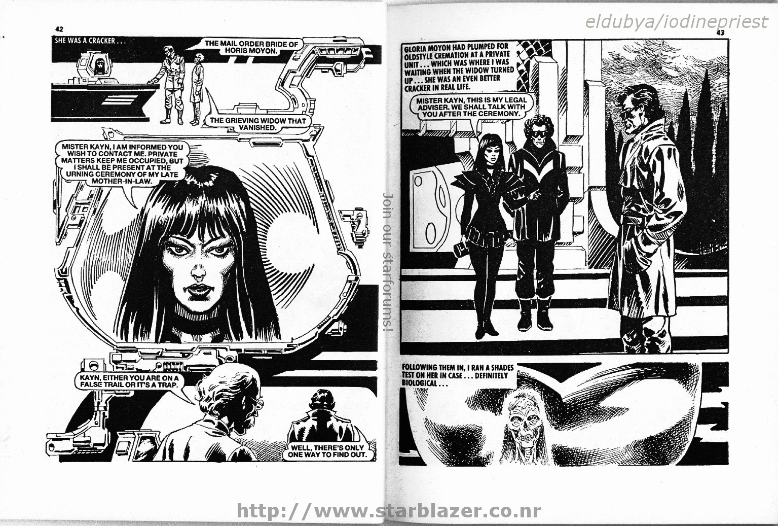 Read online Starblazer comic -  Issue #219 - 23