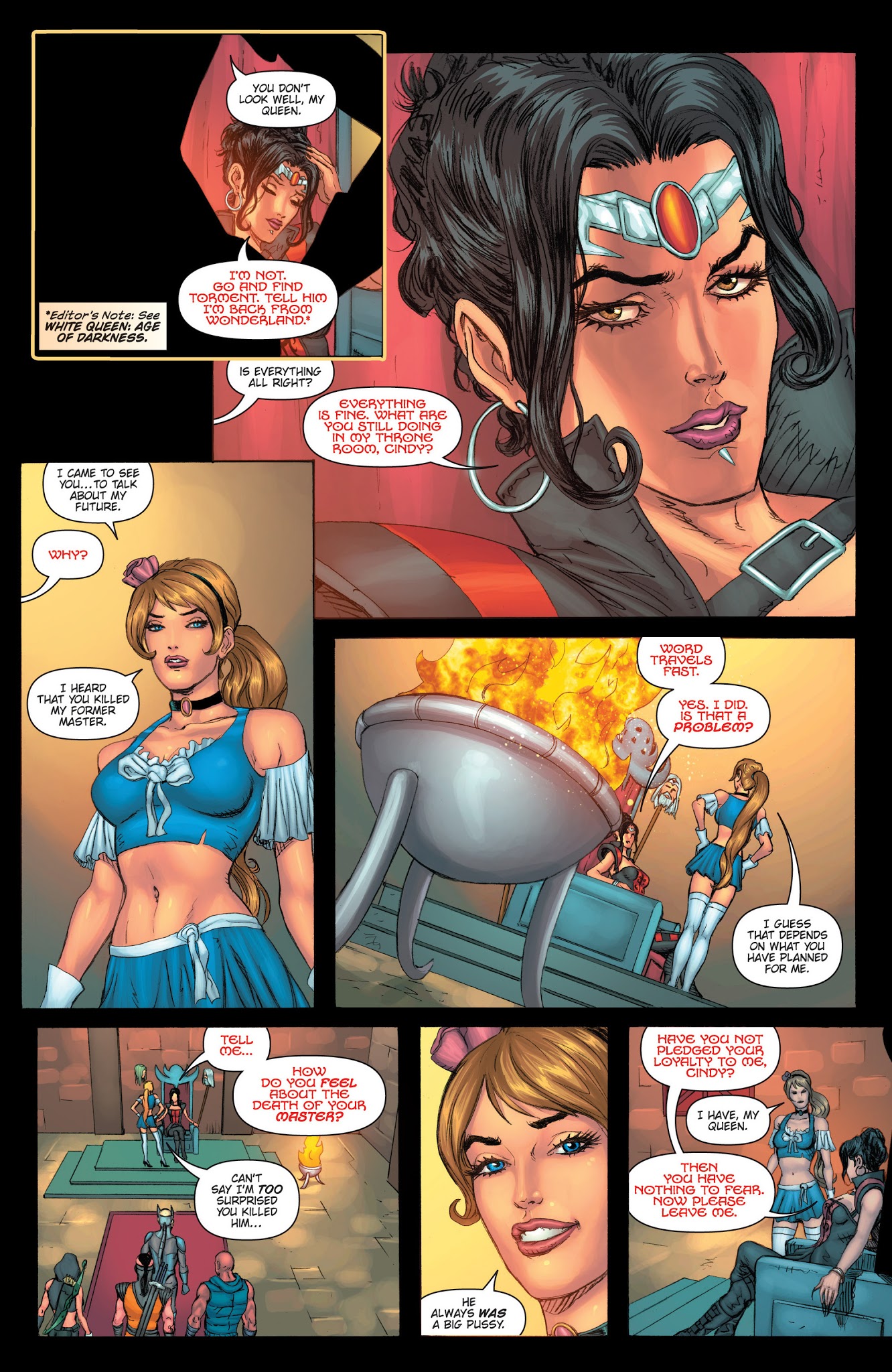 Read online Grimm Fairy Tales presents Realm War Age of Darkness comic -  Issue #9 - 4