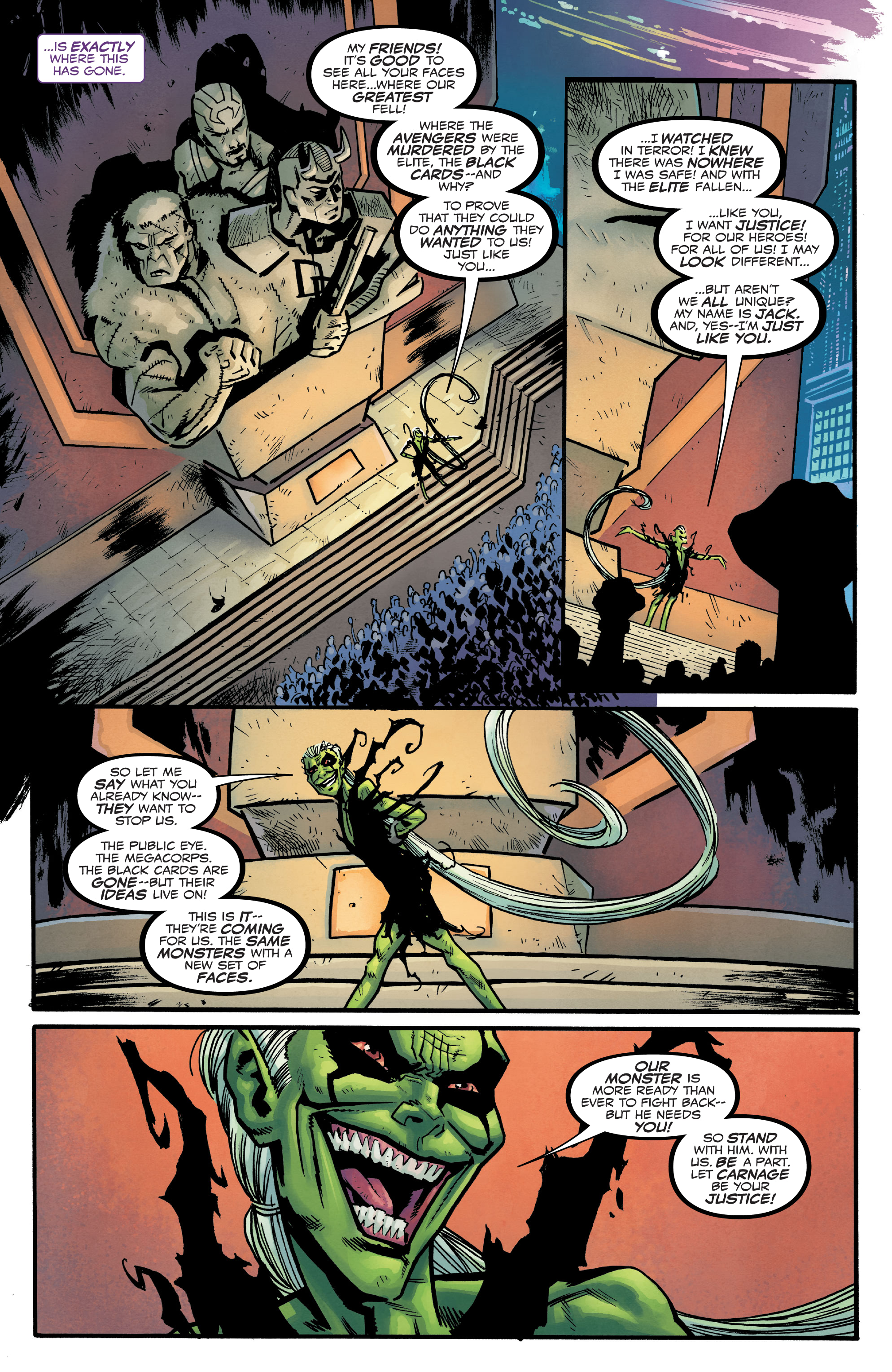 Read online Spider-Man 2099: Dark Genesis comic -  Issue #2 - 21