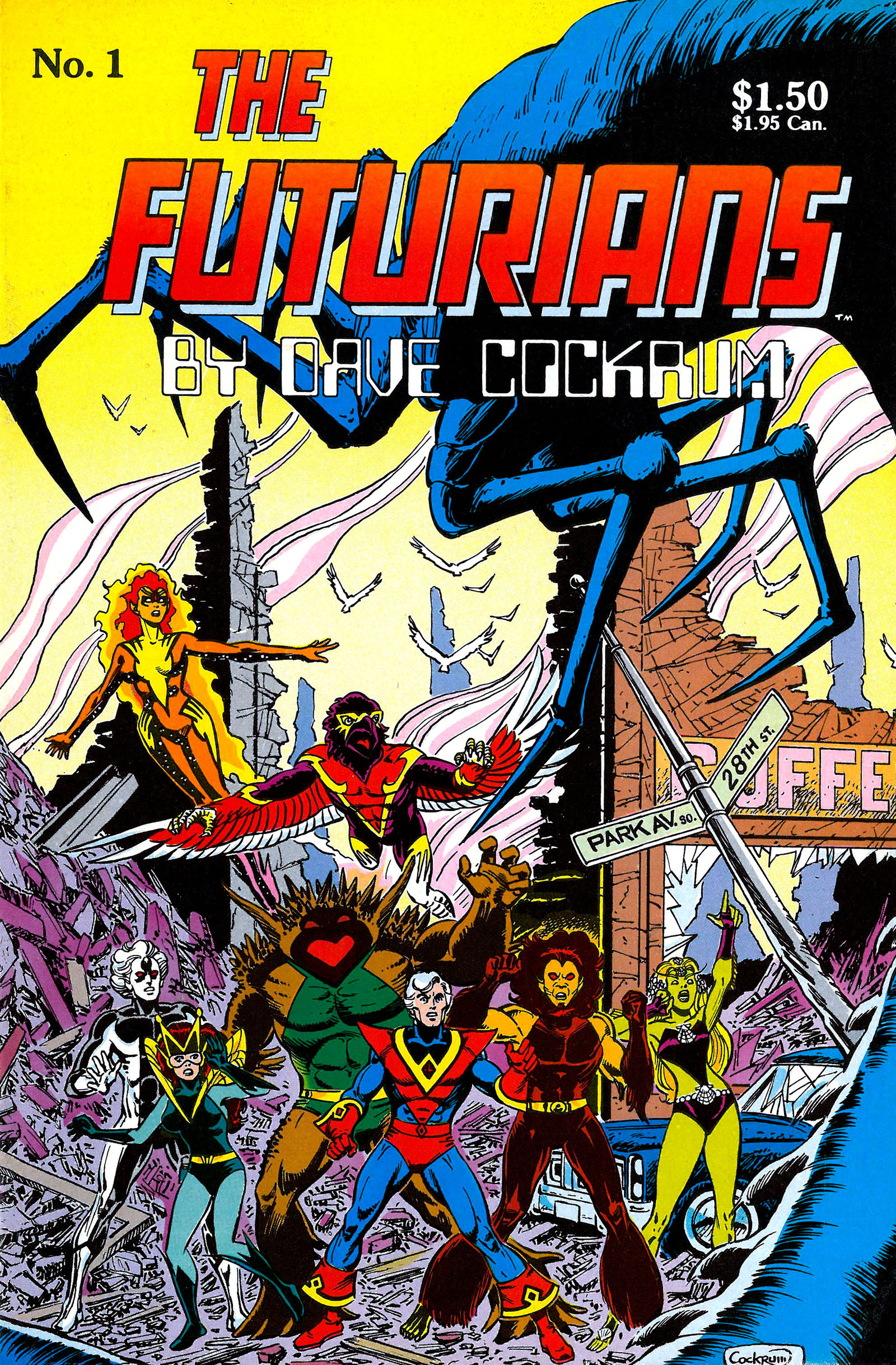 Read online The Futurians comic -  Issue #1 - 1