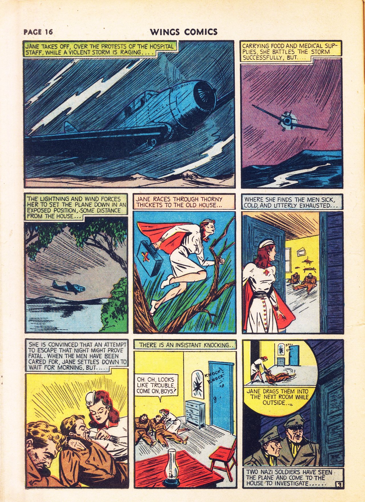 Read online Wings Comics comic -  Issue #8 - 18