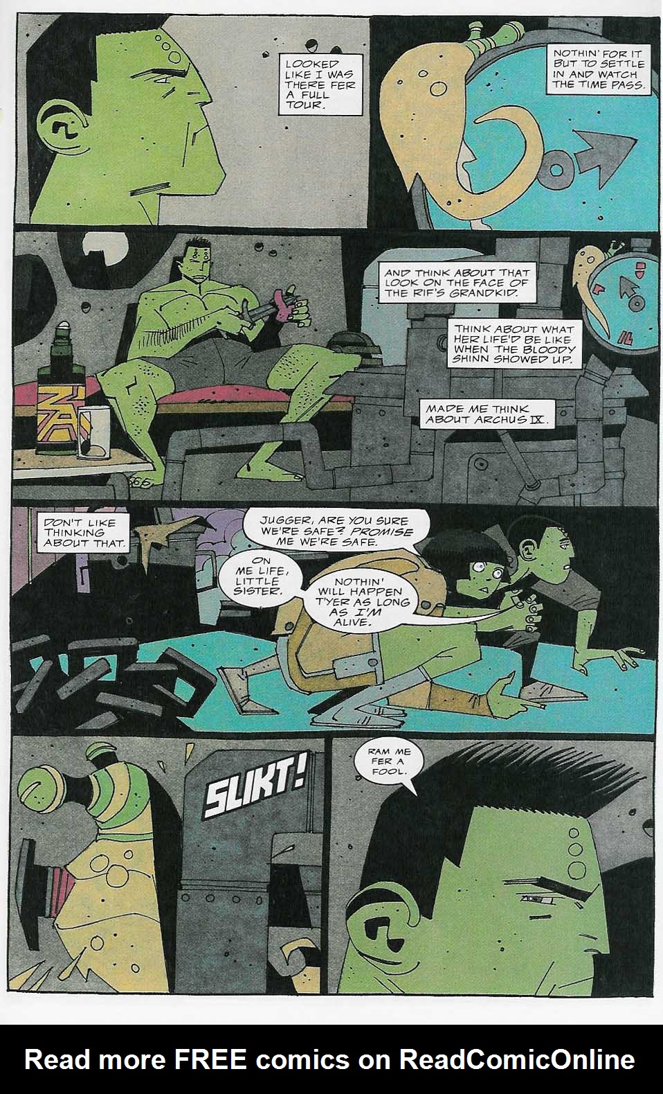 Read online Alien Legion: Jugger Grimrod comic -  Issue # Full - 25