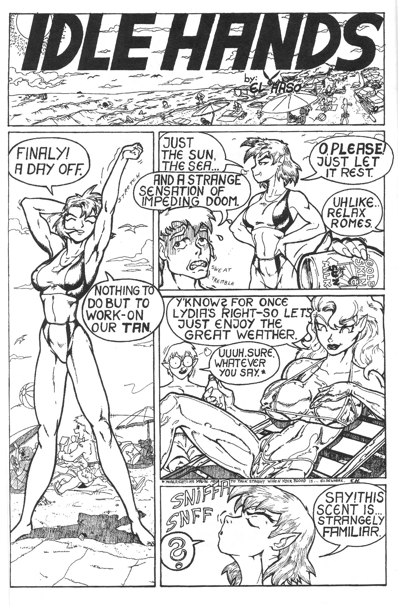 Read online Gold Digger Swimsuit Special comic -  Issue #6 - 36