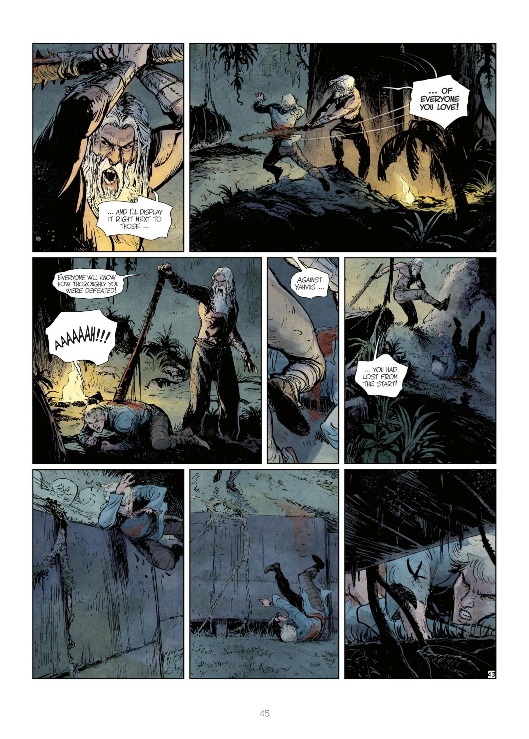 Read online Kriss of Valnor: The Mountain of Time comic -  Issue # Full - 47