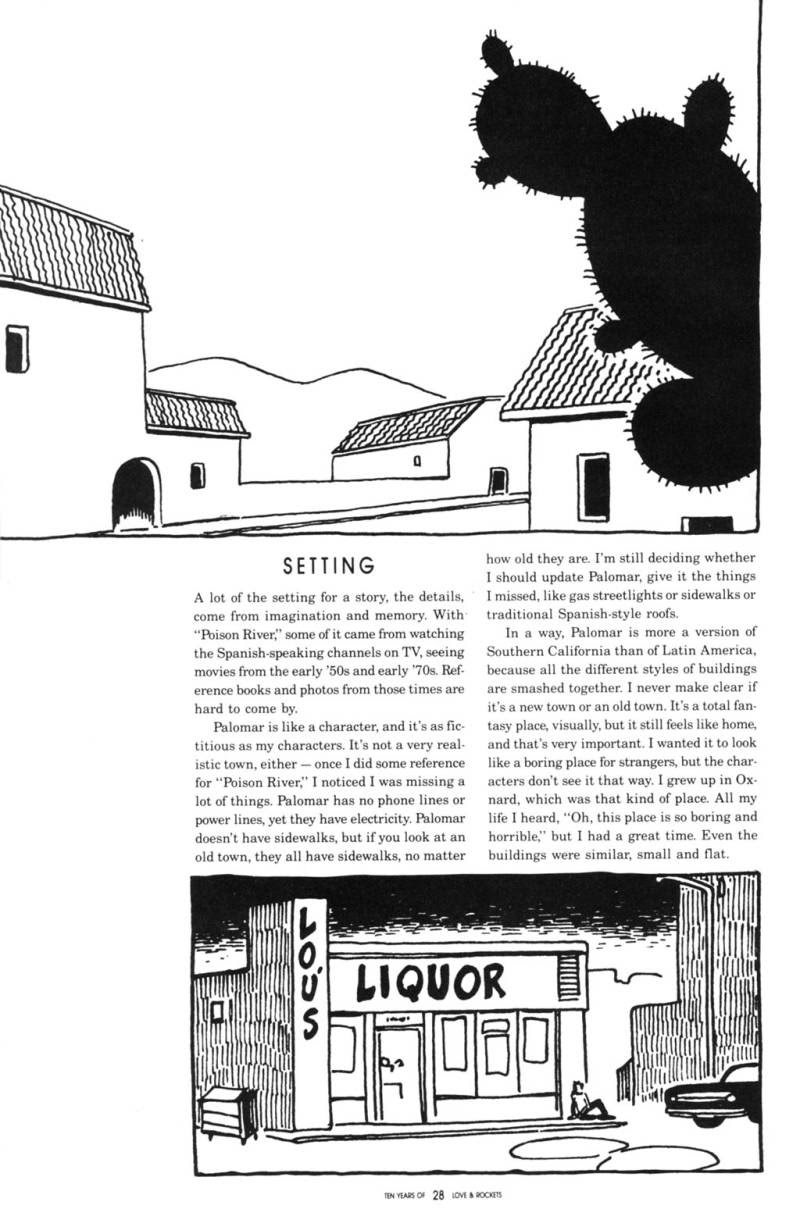 Read online Ten Years of Love and Rockets comic -  Issue # Full - 26