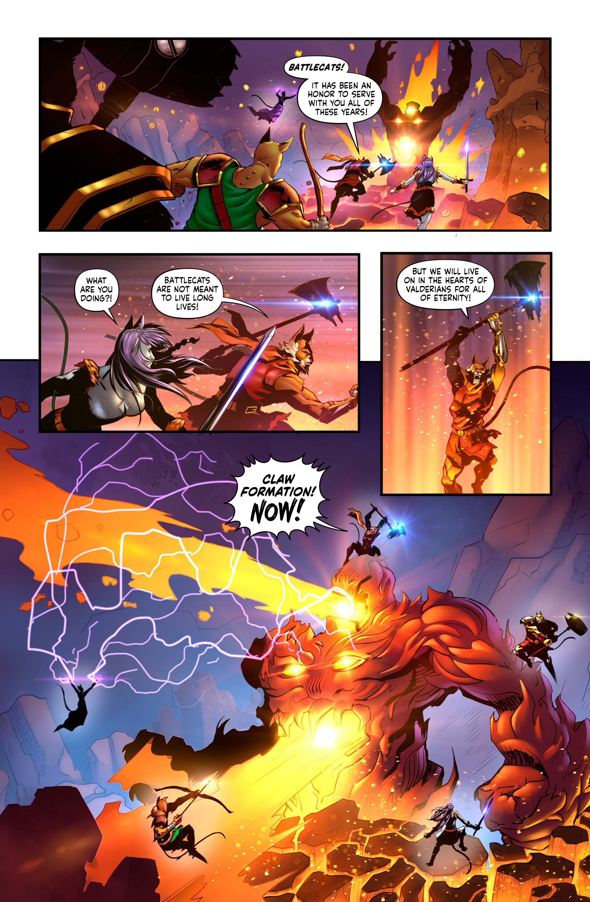 Read online Battlecats: Tales of Valderia comic -  Issue #2 - 12