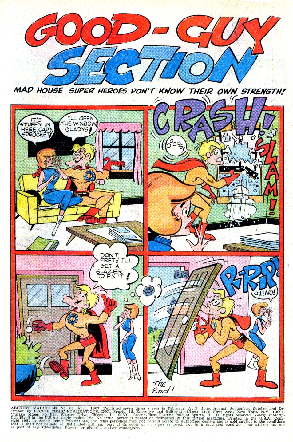 Read online Archie's Madhouse comic -  Issue #53 - 3