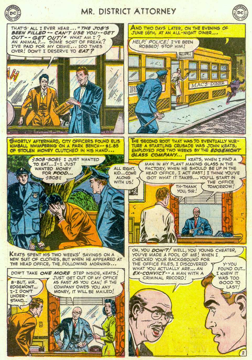 Read online Mr. District Attorney comic -  Issue #25 - 16