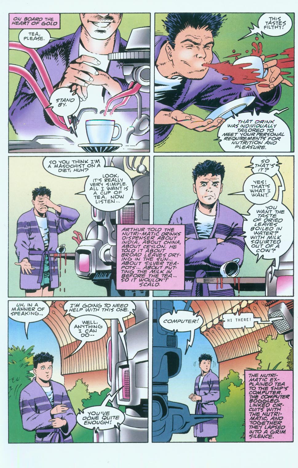 Read online The Restaurant at the End of the Universe comic -  Issue #1 - 10