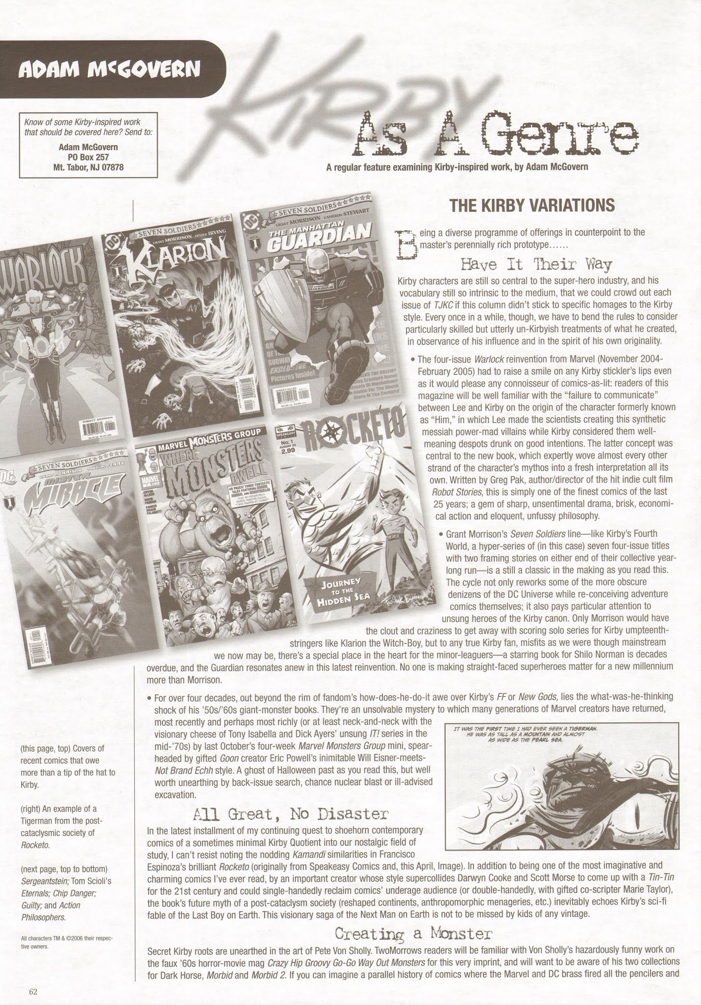 Read online The Jack Kirby Collector comic -  Issue #45 - 63