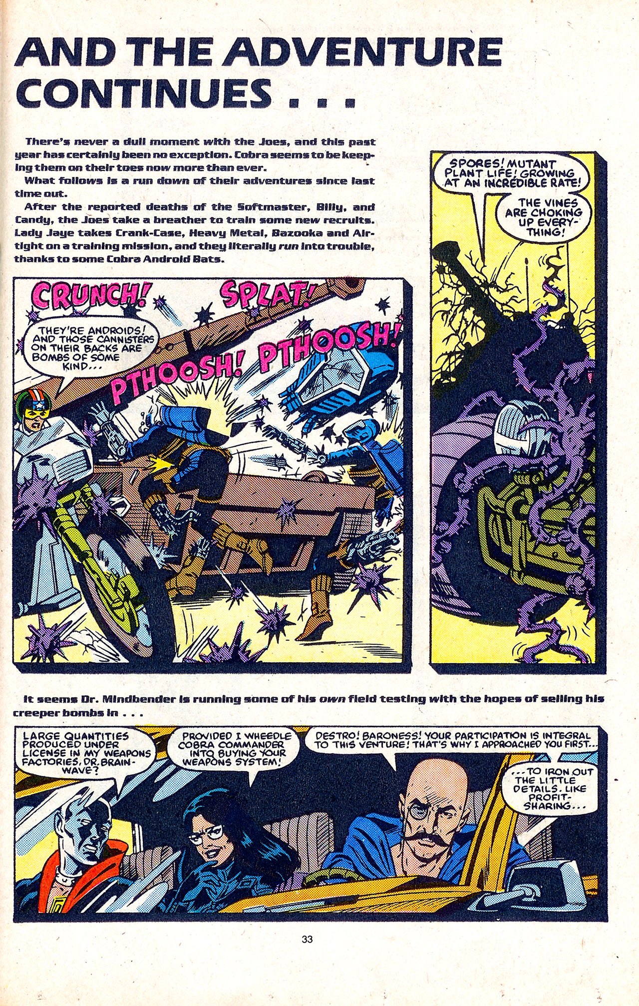 Read online G.I. Joe Yearbook comic -  Issue #3 - 35